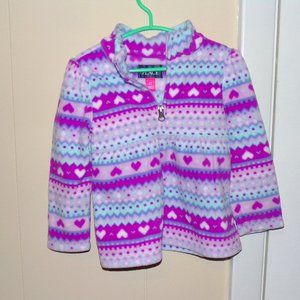 Purple toddler hoodie